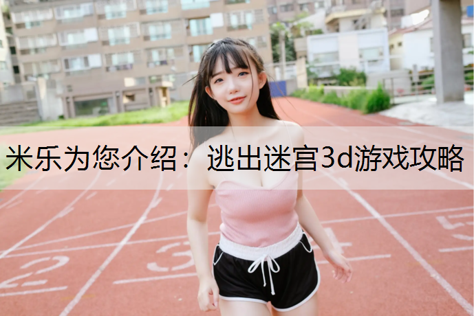 逃出迷宫3d游戏攻略