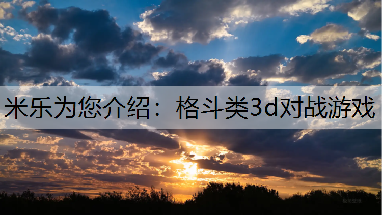 格斗类3d对战游戏