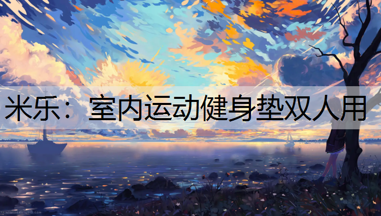 室内运动健身垫双人用