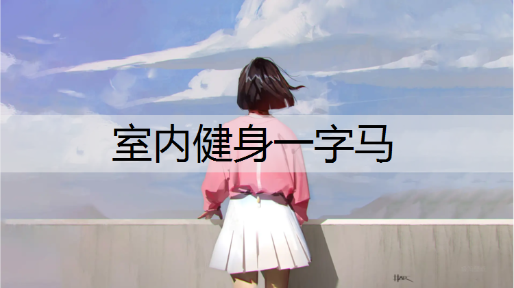 室内健身一字马